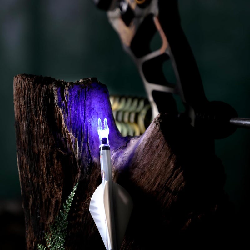 DEEPOWER Store 4/9 PCS G Lighted Nocks for Arrows .165 .204 .233 .244 .246 inch Inside Diameter with X,H,S,GT Bushings LED Lighted Nock and ON/Off Switch for Archrey Hunting and - Image 3